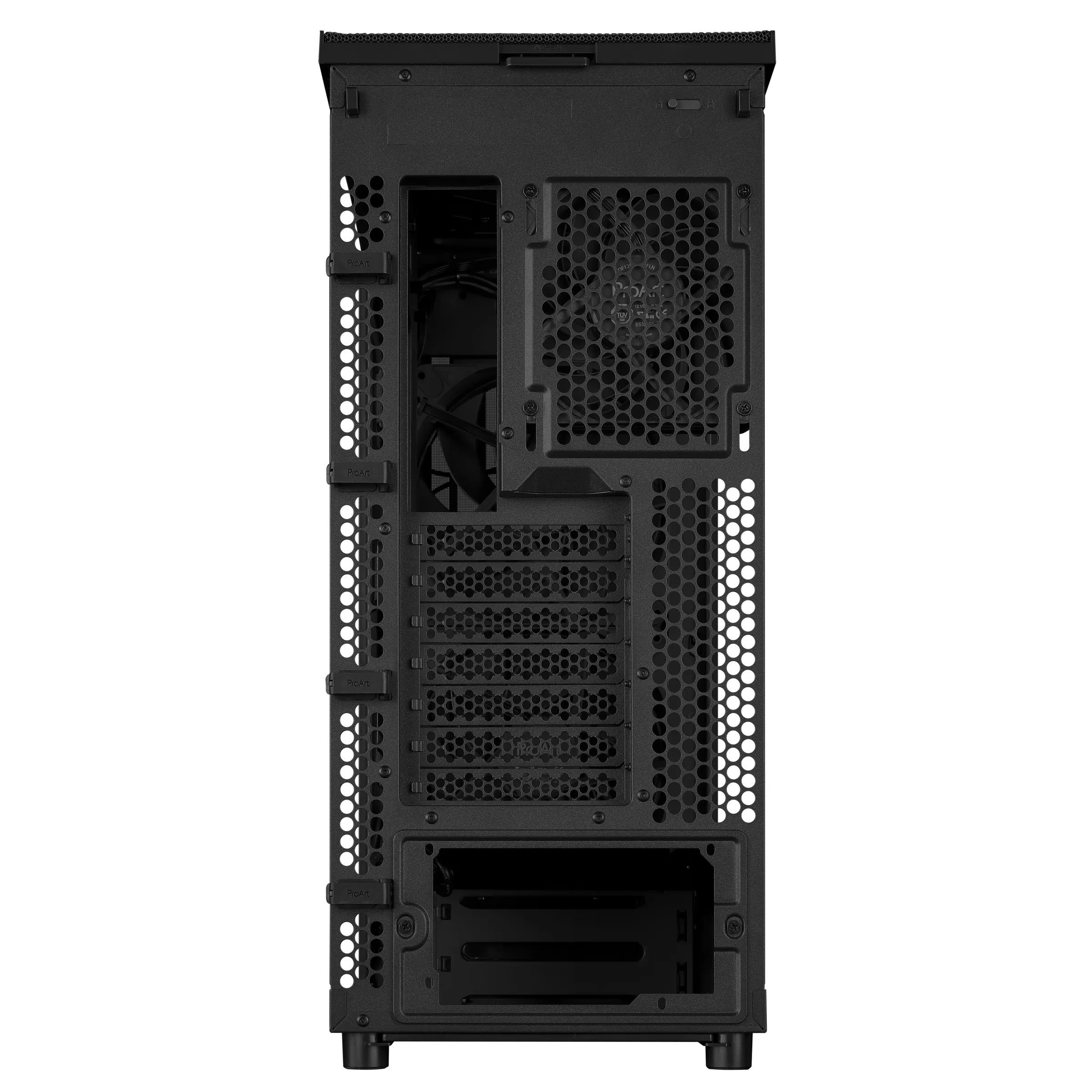 ASUS PROART PA401 WOOD MESH Midi Tower Black