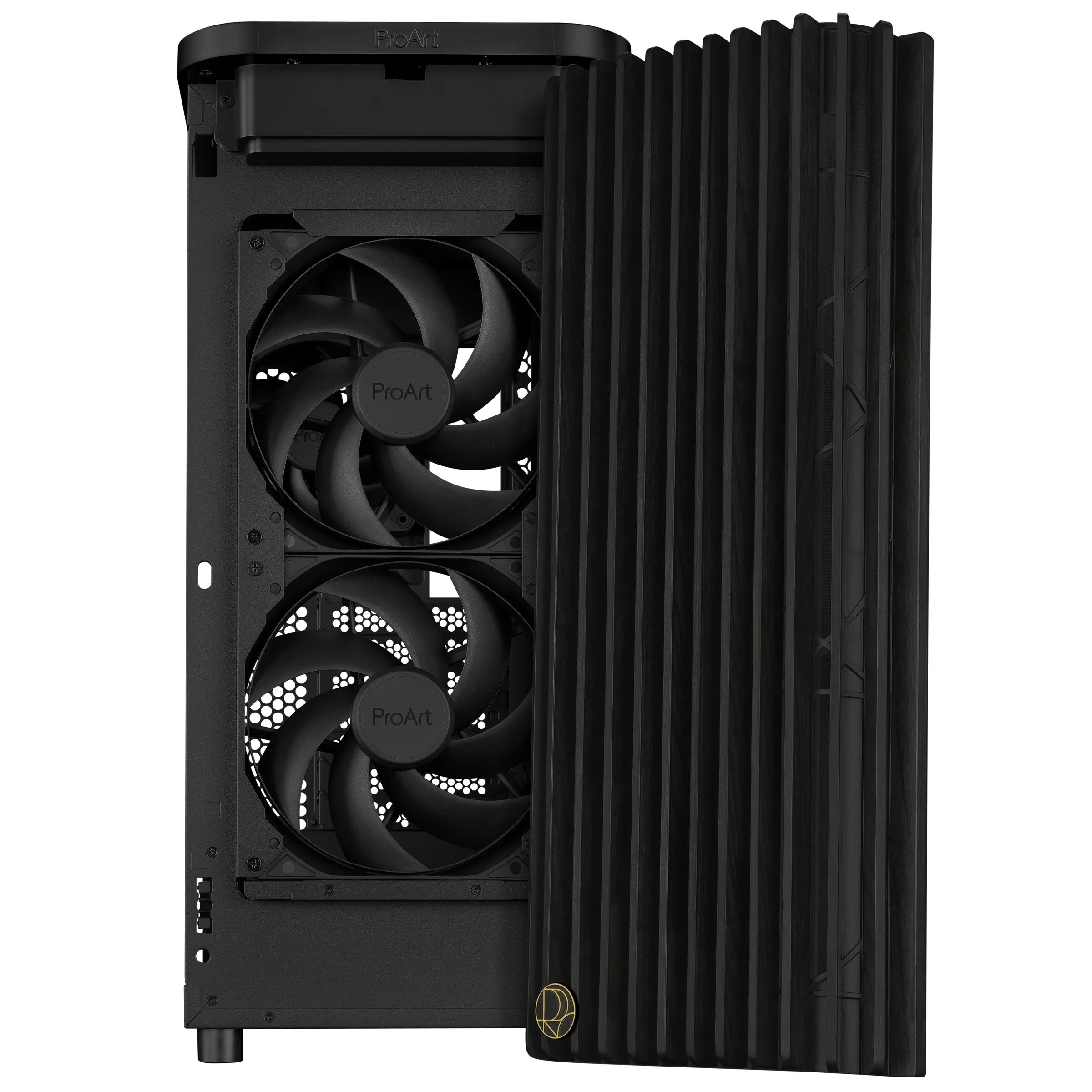 ASUS PROART PA401 WOOD MESH Midi Tower Black
