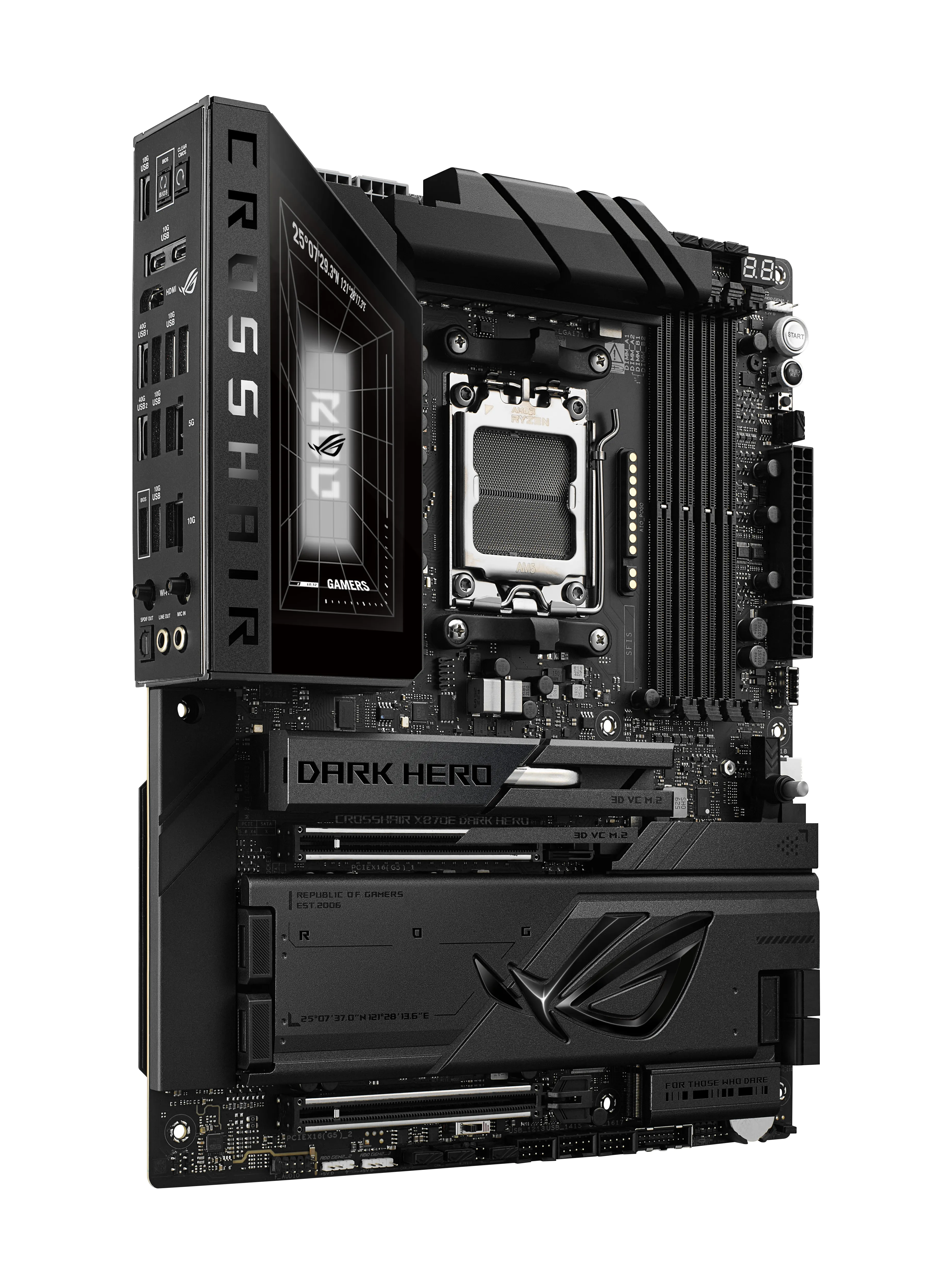 Asus ROG Crosshair X870E Dark Hero WiFi 7 AM5 ATX Motherboard