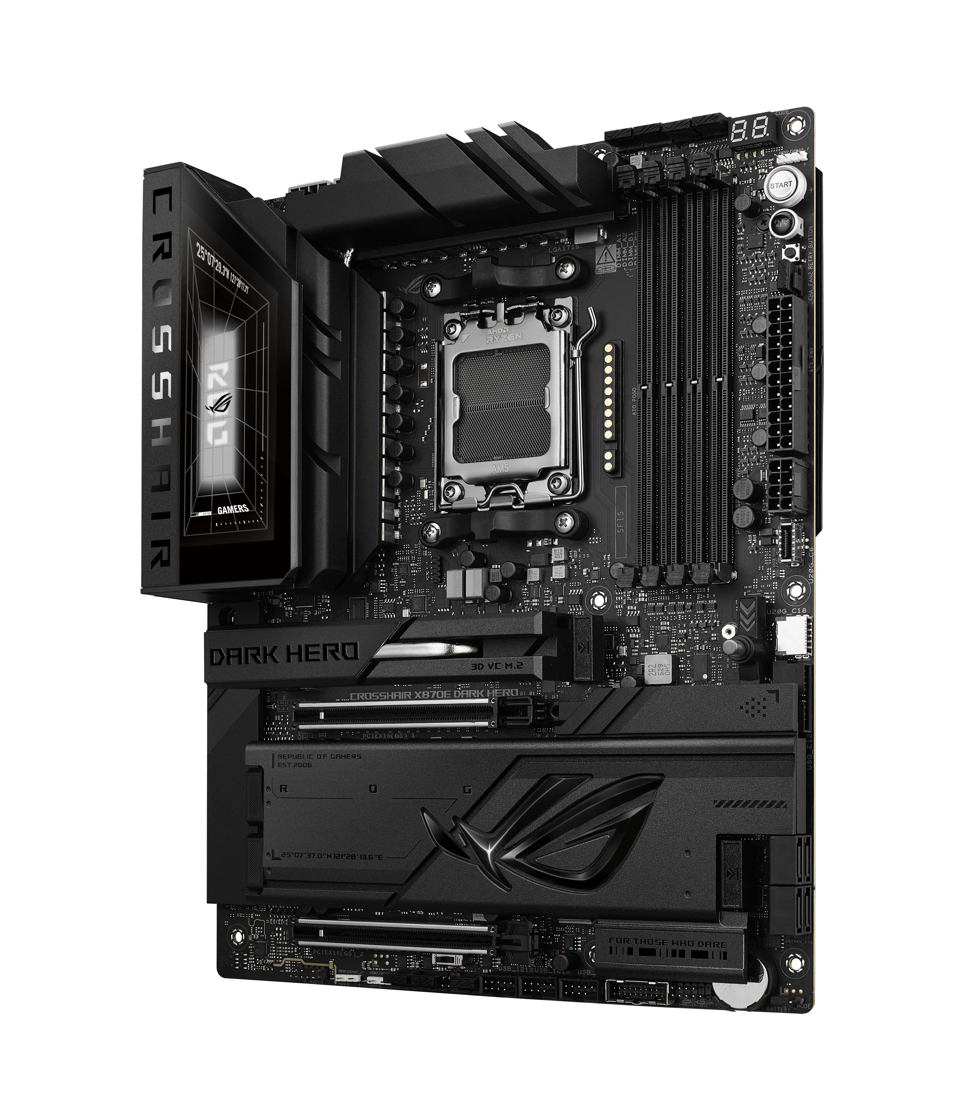 Asus ROG Crosshair X870E Dark Hero WiFi 7 AM5 ATX Motherboard