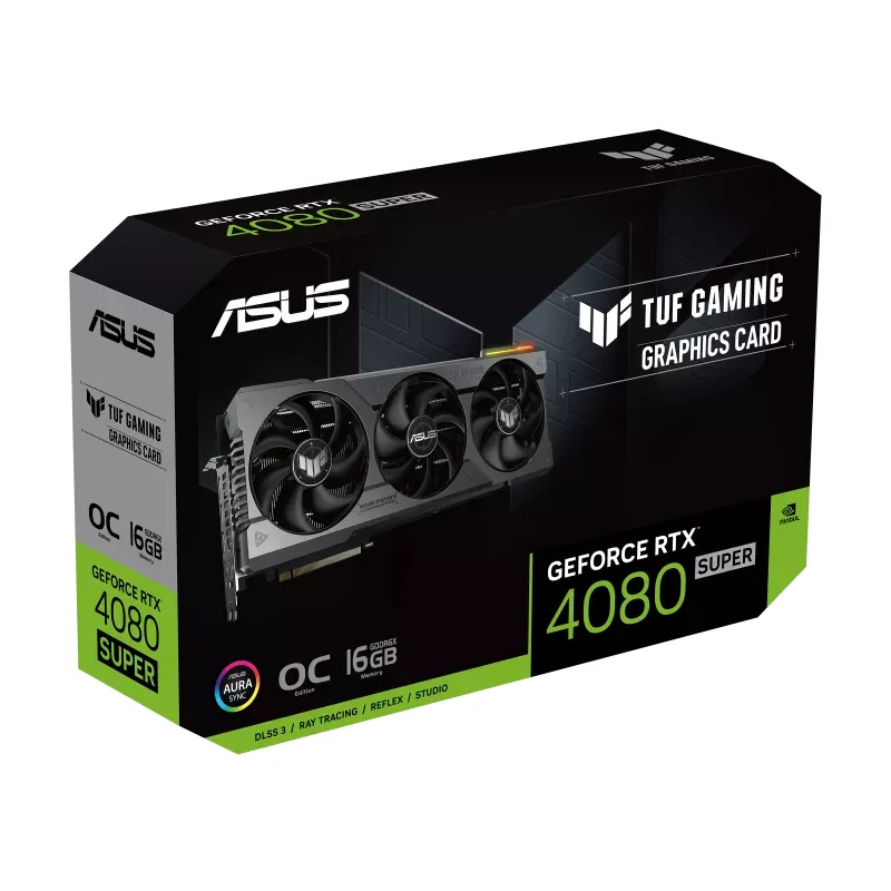 Asus GeForce RTX 4080 SUPER SUPER TUF Gaming OC 16GB - Graphics card