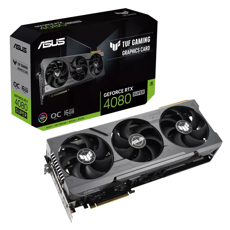 Asus GeForce RTX 4080 SUPER SUPER TUF Gaming OC 16GB - Graphics card