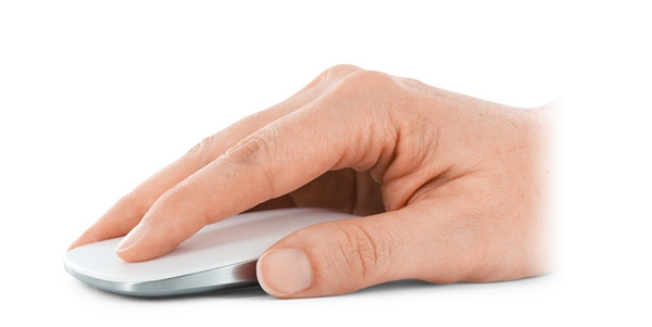 Logitech Ultrathin Touch Mouse -langaton hiiri, Valkoinen