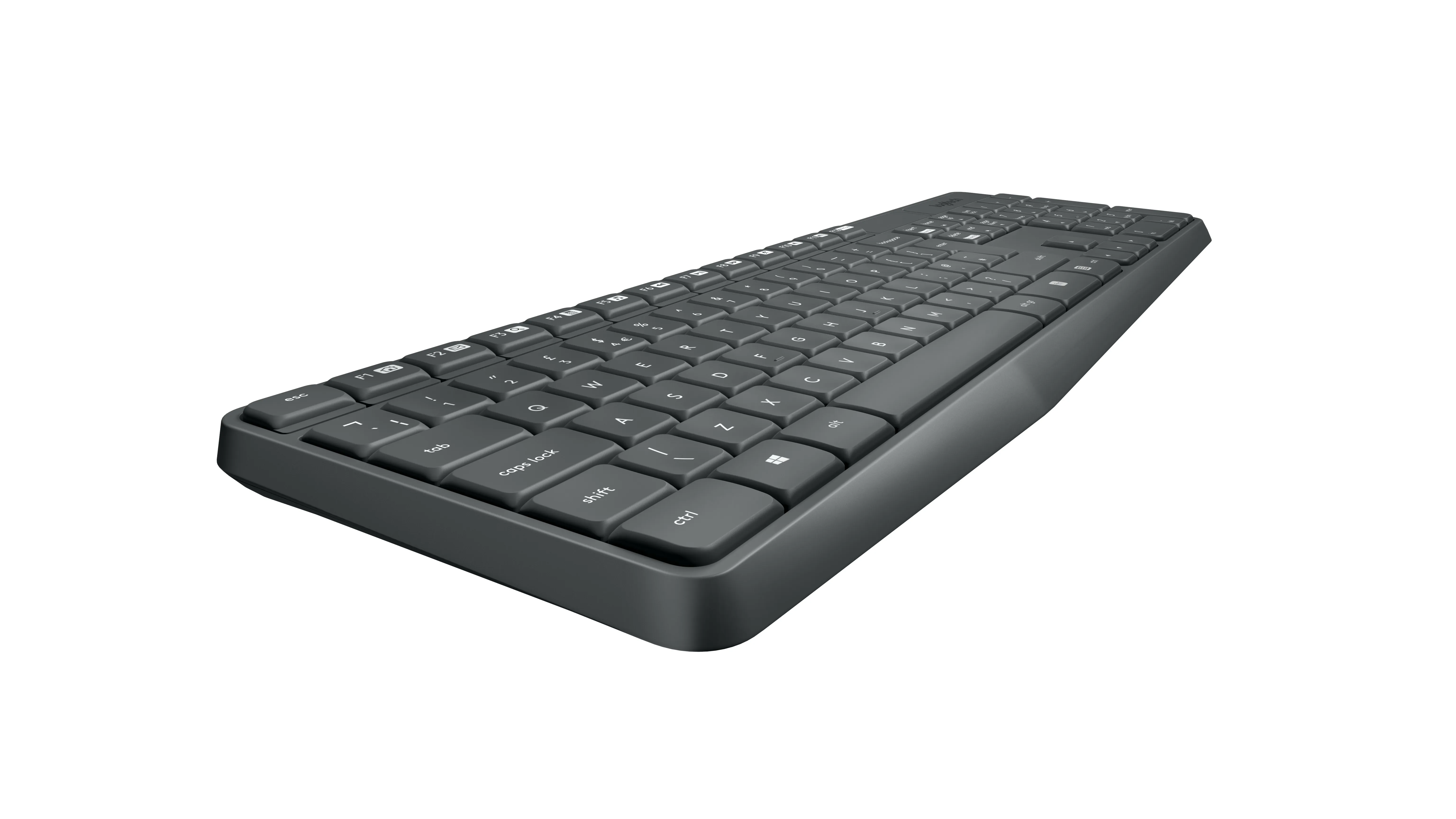 Logitech MK235 - wireless keyboard and mouse, black