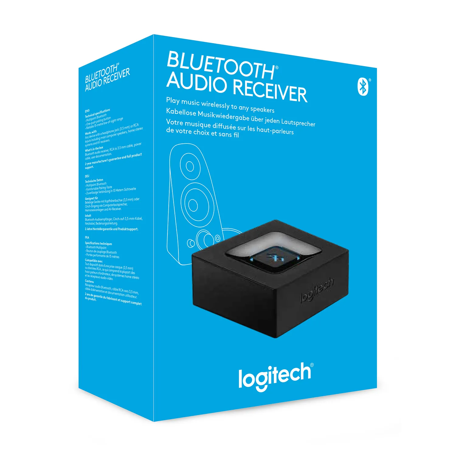 Logitech Wireless Bluetooth Music adaptor