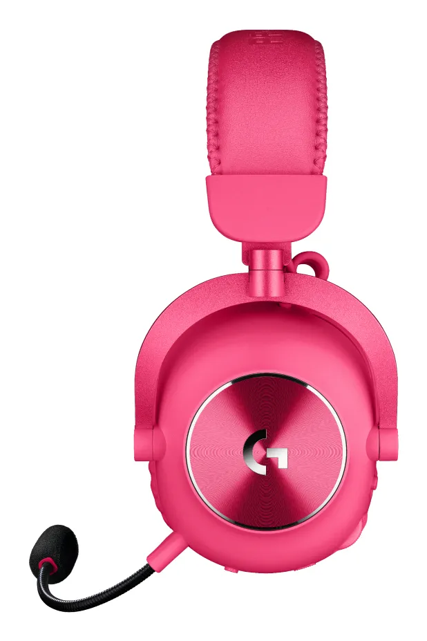 Logitech G PRO X 2 LIGHTSPEED Wireless Gaming Headset, Pink