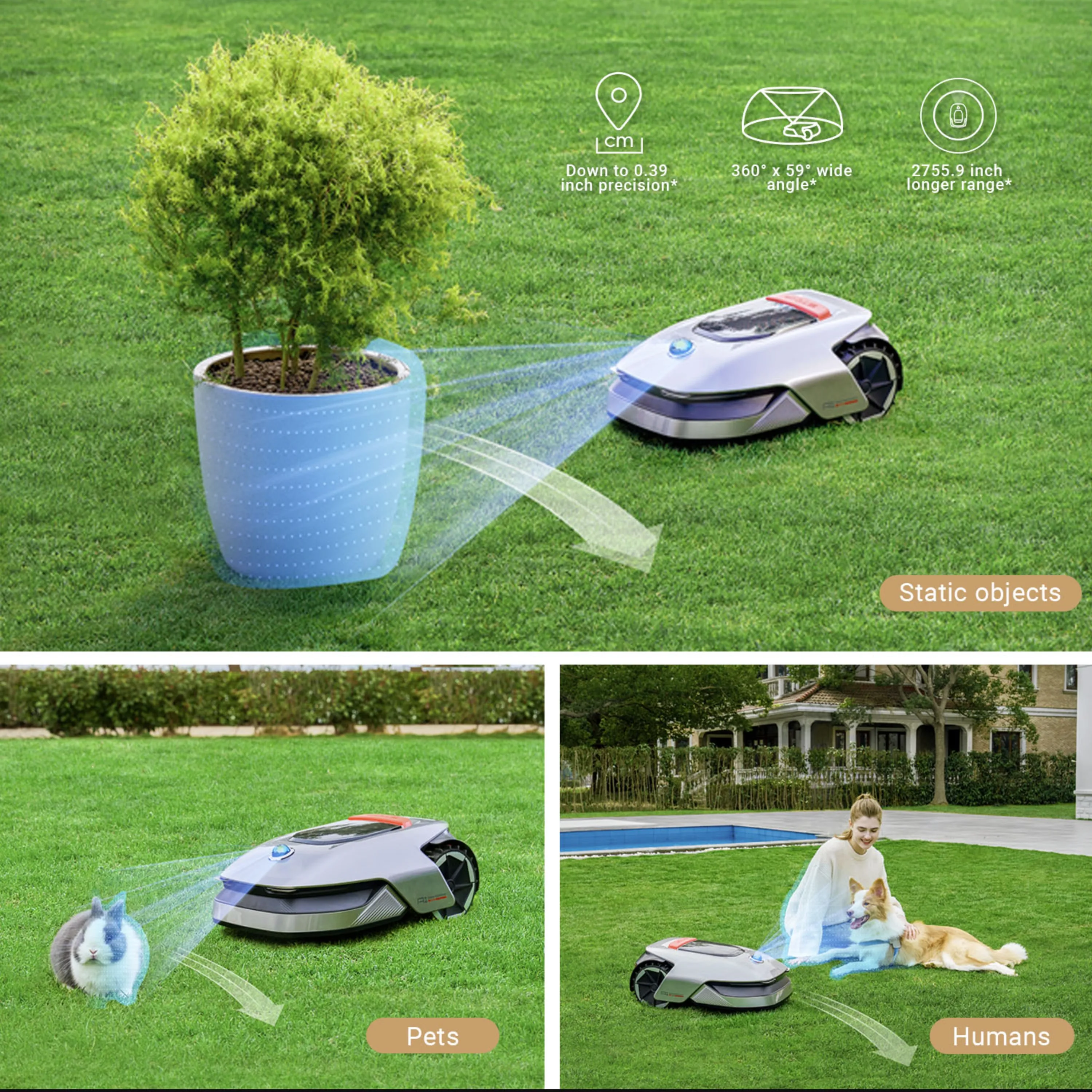 Dreame Mower A1 Pro - robotgräsklippare