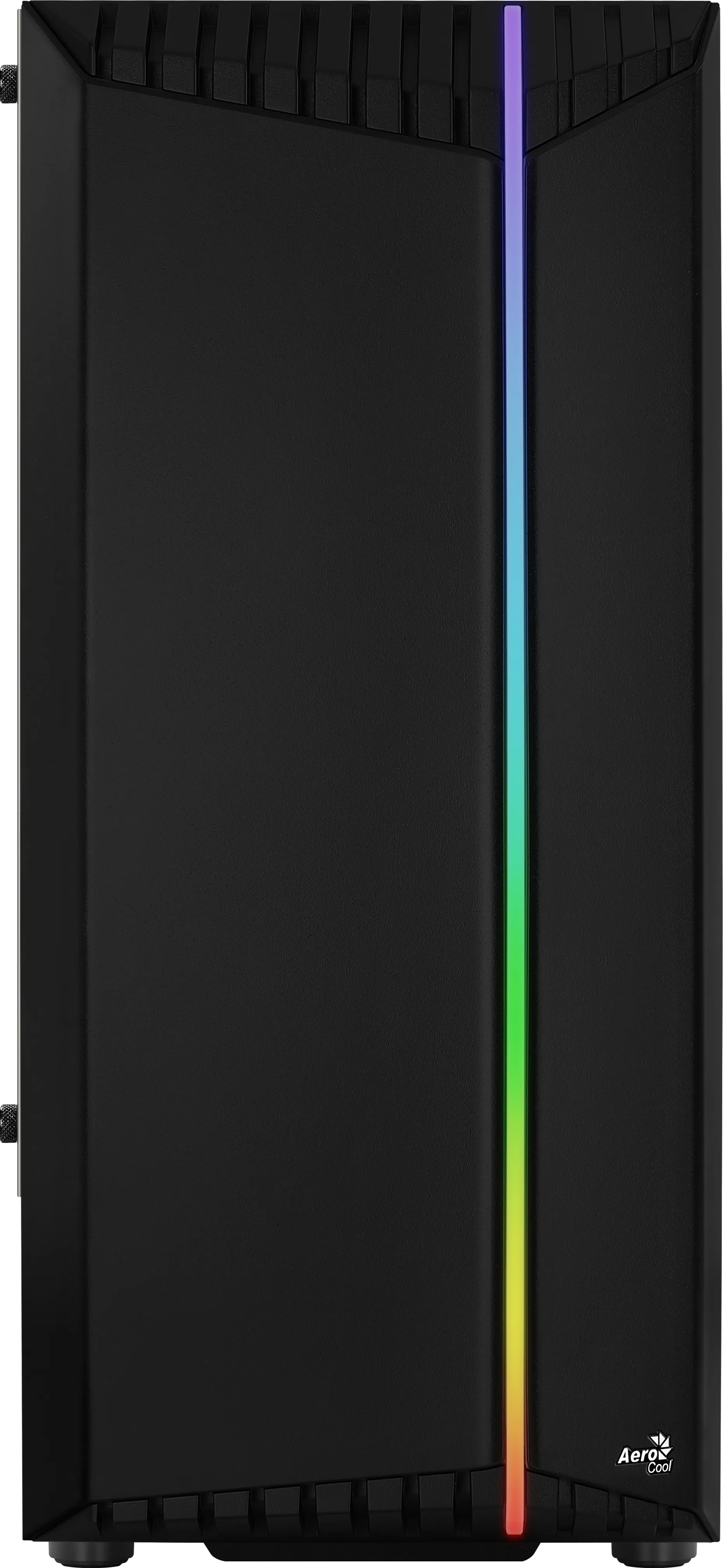 Aerocool Bionic midi-tower chassi med RGB-belysning, svart