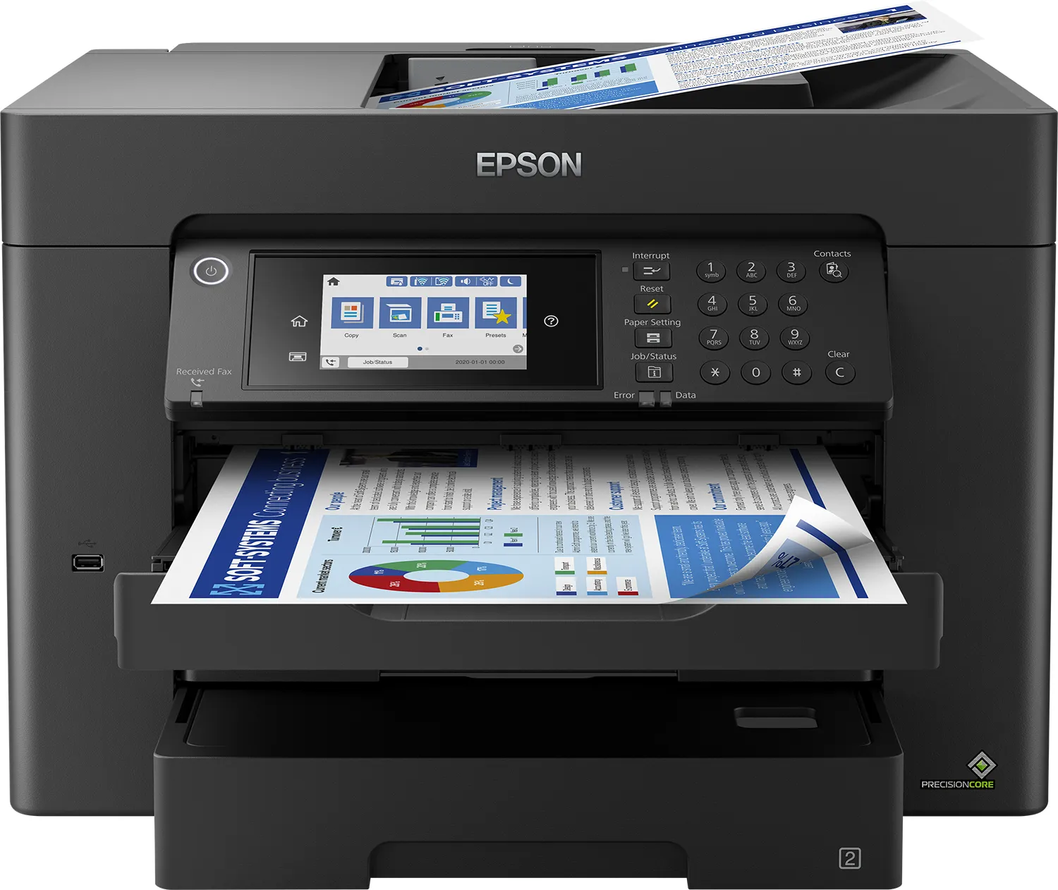 Epson WorkForce WF-7840DTWF A3 - Inkjet All-in-One Printer