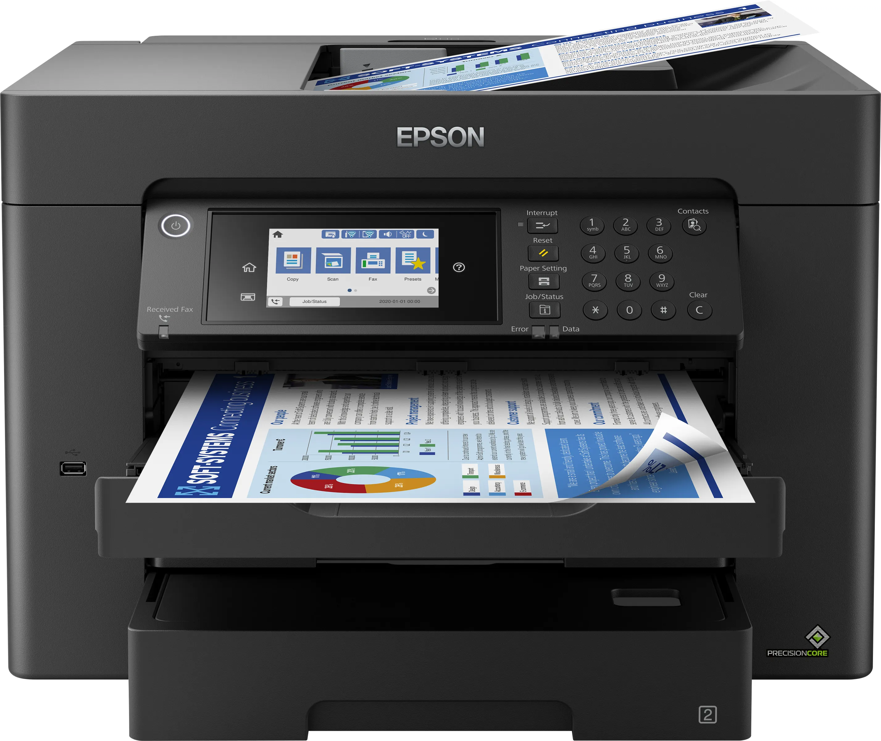 Epson WorkForce WF-7840DTWF A3 - Inkjet All-in-One Printer
