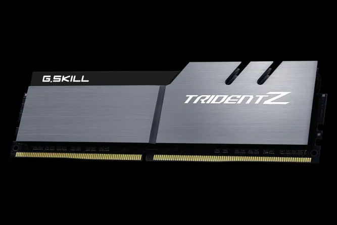 G.Skill Trident Z 32 Gt (2 x 16 Gt) DDR4 3200 MHz, CL14 -muisti, Harmaa/Musta
