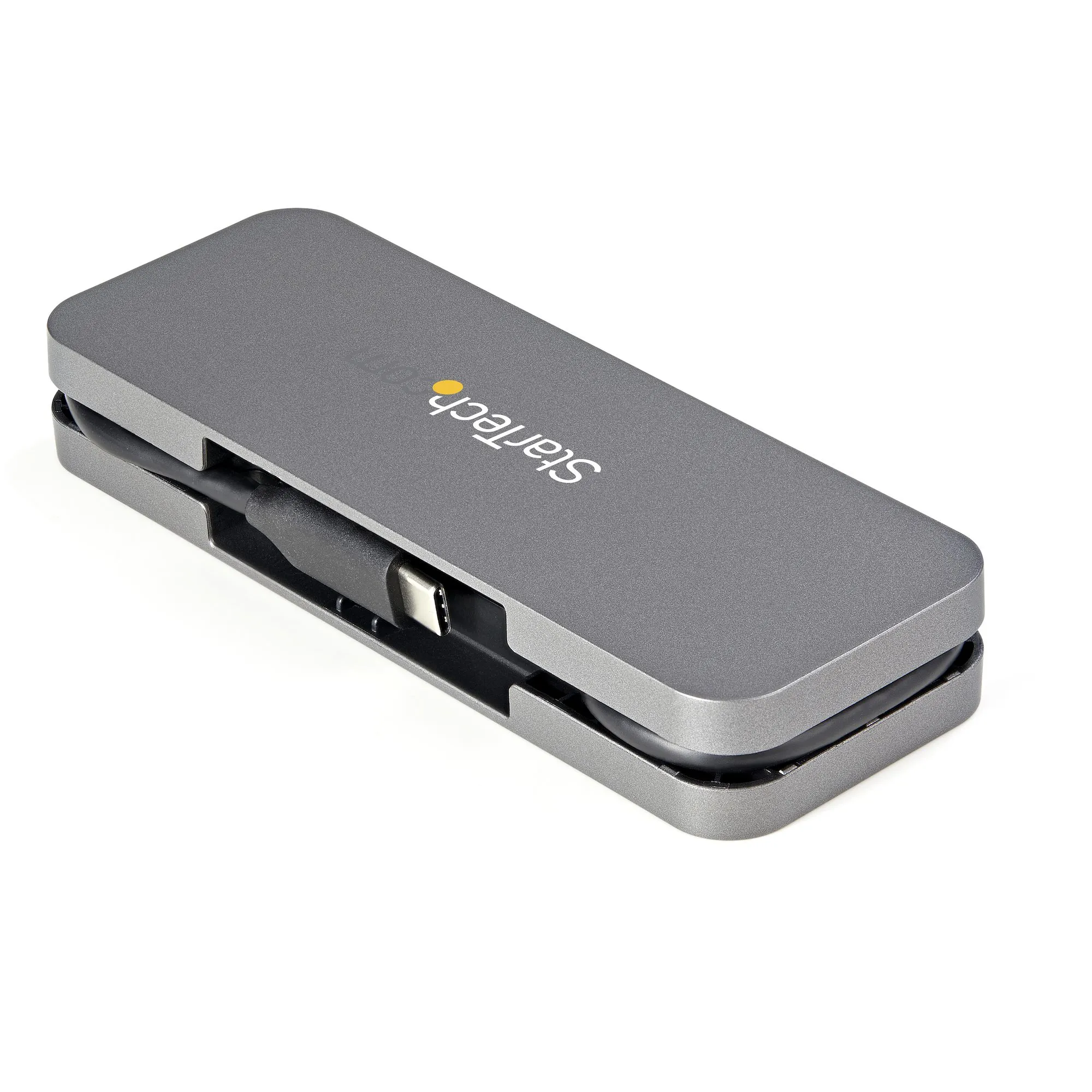 STARTECH.COM 4 Port USB C Hub - 4x USB-A - 5Gbit/s USB 3.0 Type C Hub USB 3.2/3.1 Gen 1 - Bus Powered - 11i Cable w/Management