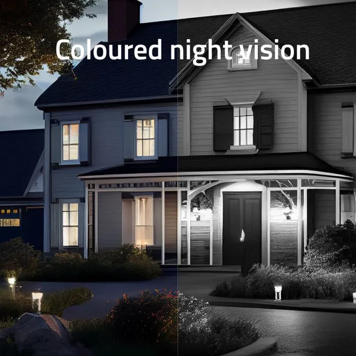 Hombli Smart Solar Cam, White Hombli Smart Solar Cam, White