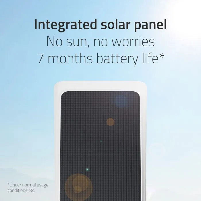 Hombli Smart Solar Cam, White Hombli Smart Solar Cam, White