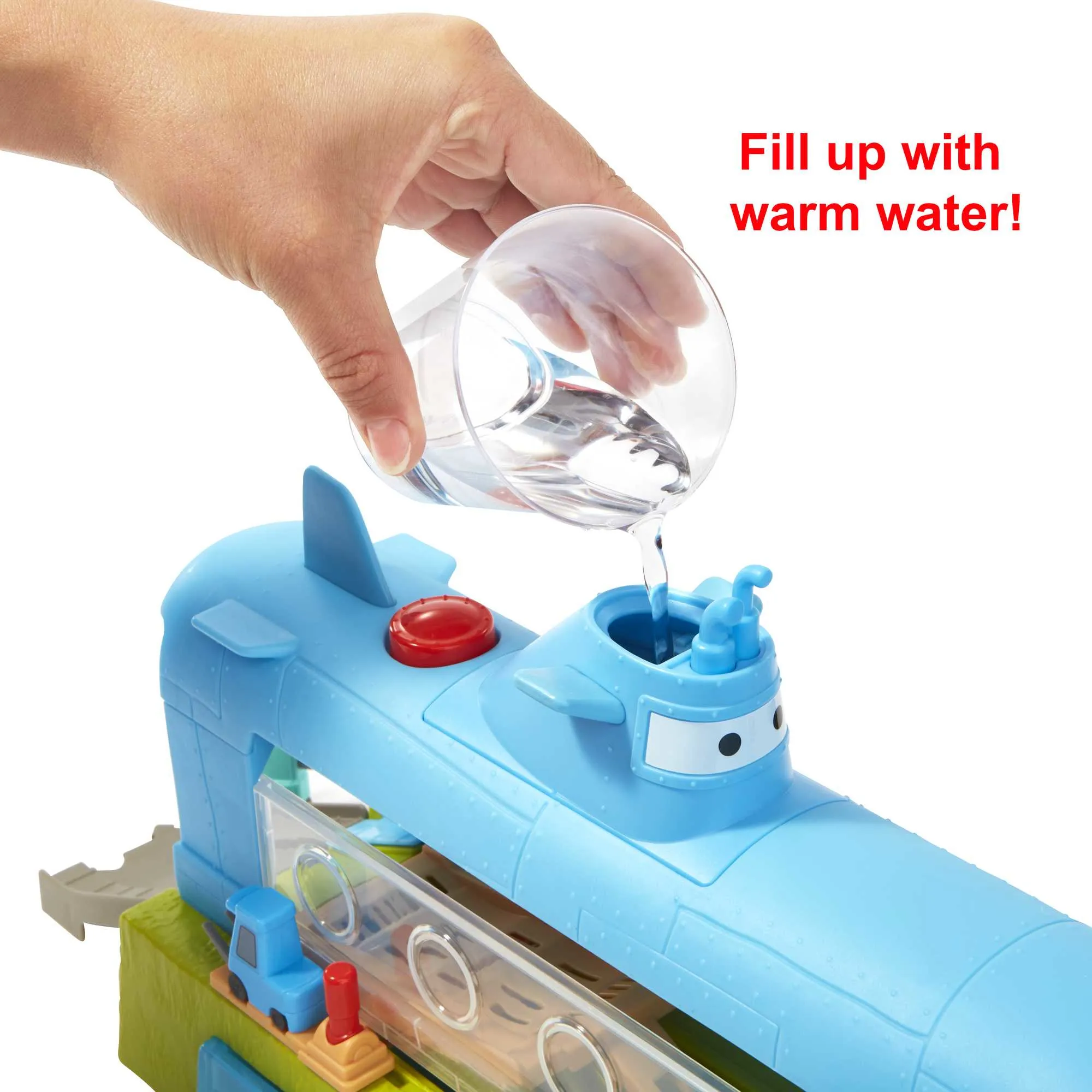 Mattel Disney Pixar Cars Saubaboot Car Wash play building (With Color Changing Effect)