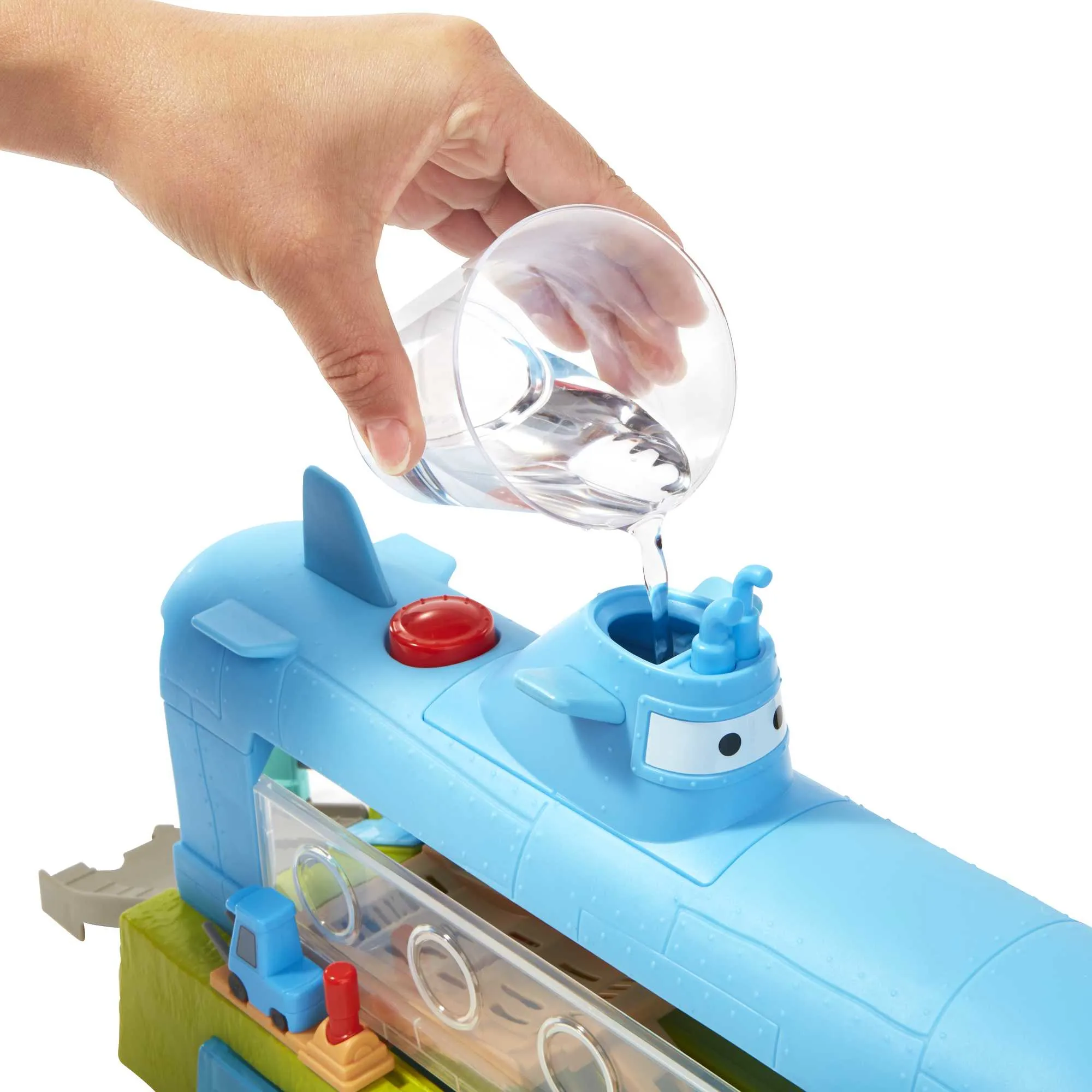 Mattel Disney Pixar Cars Saubaboot Car Wash play building (With Color Changing Effect)