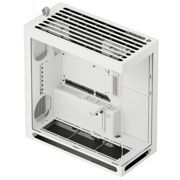 HAVN HS 360 Midi-Tower Case with window, White