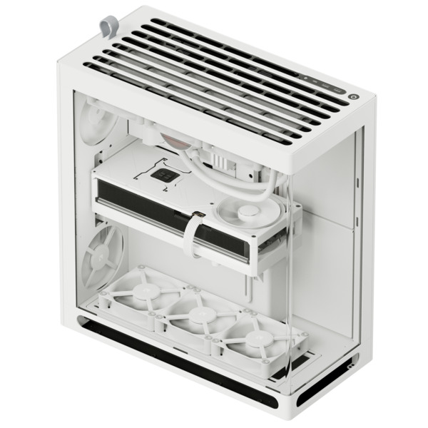 HAVN HS 360 Midi-Tower Case with window, White