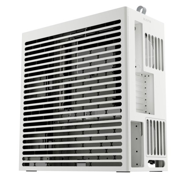 HAVN HS 360 Midi-Tower Case with window, White