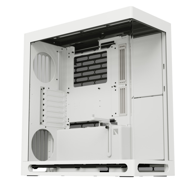 HAVN HS 360 Midi-Tower Case with window, White