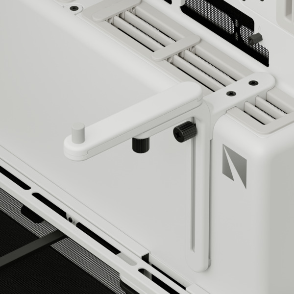 HAVN HS 360 Midi-Tower Case with window, White