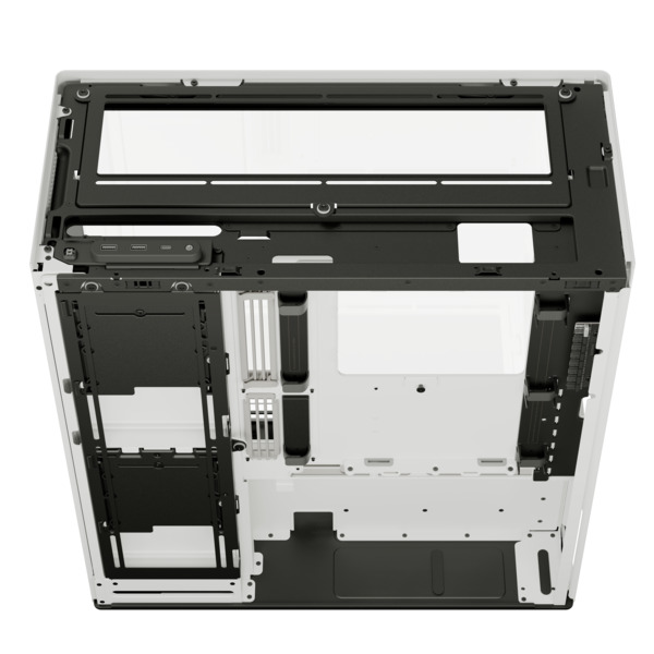 HAVN HS 360 Midi-Tower Case with window, White