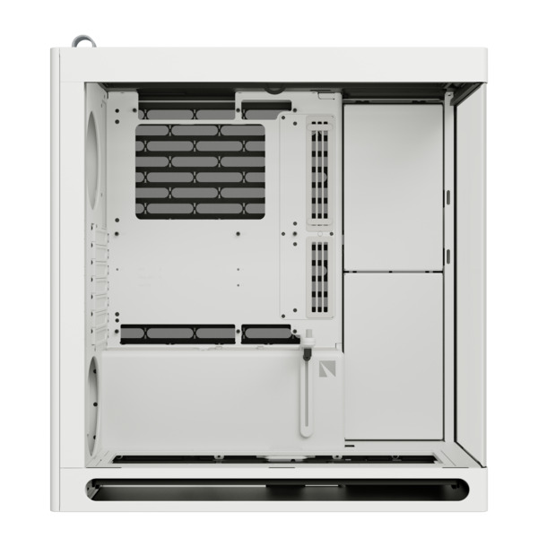 HAVN HS 360 Midi-Tower Case with window, White