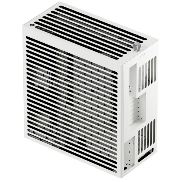 HAVN HS 360 Midi-Tower Case with window, White