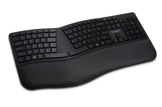 Kensington ProFit Ergo -langaton ergonominen näppäimistö, musta