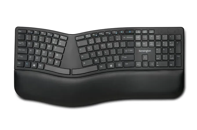 Kensington ProFit Ergo -langaton ergonominen näppäimistö, musta