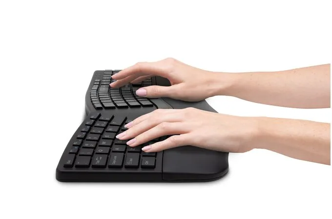 Kensington ProFit Ergo - wireless ergonomic keyboard, black
