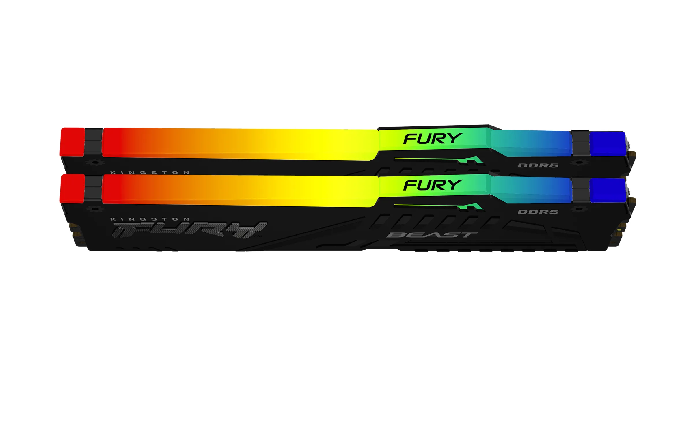 Kingston FURY Beast RGB 16 Gt (2 x 8 Gt) DDR5 5600 MHz, CL40 -muisti (XMP/EXPO)
