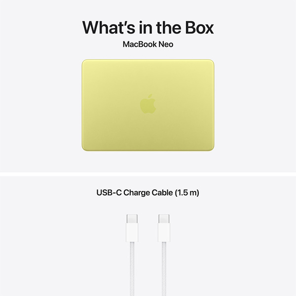 Apple MacBook Neo 13" 8 GB, 512 GB, Touch ID, citrus