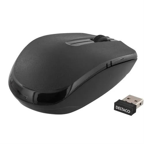 Deltaco MS-798 - wireless mouse, black