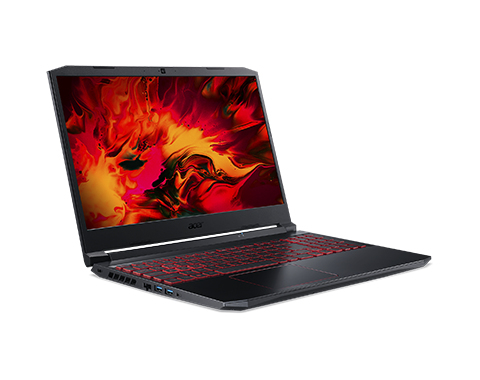 Acer 15.6&quot; Nitro 5. IPS 144Hz, Ryzen 7 4800H, 8 GBR AM, 512 GB SSD, GeForce GTX 1650 Ti 4GB, Win 10 Home -pelikannettava