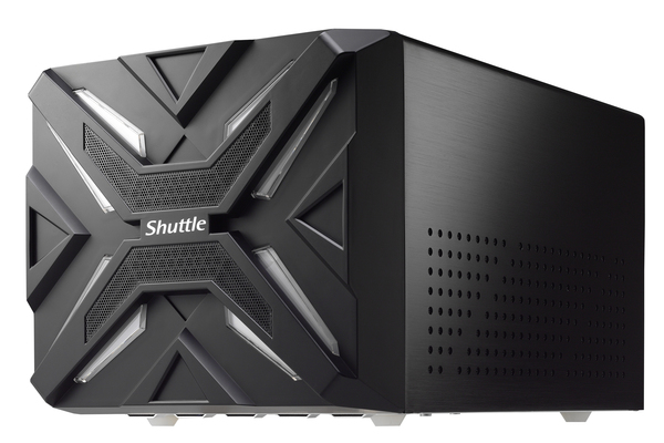 Shuttle XPC Gaming Barebone, Z270, s1151, 4x3,5" 2xM.2 500W PSU, black