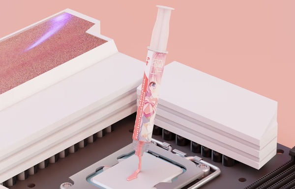 Thermal Grizzly Kryonaut Extreme 6g Thermal Paste, Pink
