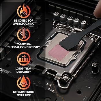 Thermal Grizzly Kryonaut Extreme 6g Thermal Paste, Pink