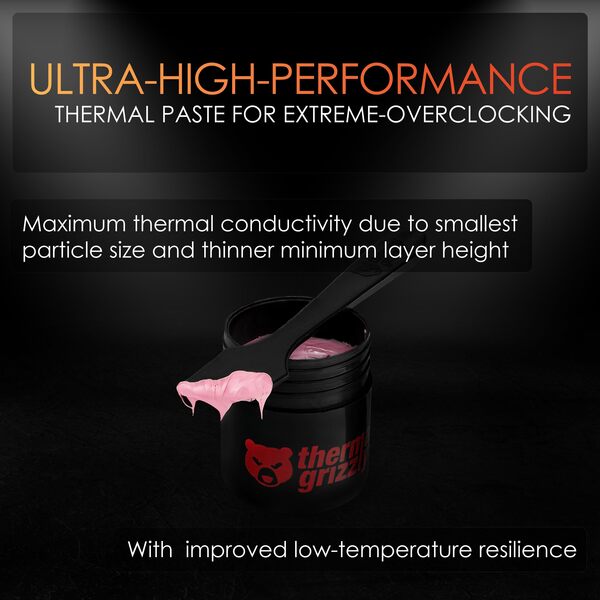 Thermal Grizzly Kryonaut Extreme 6g Thermal Paste, Pink