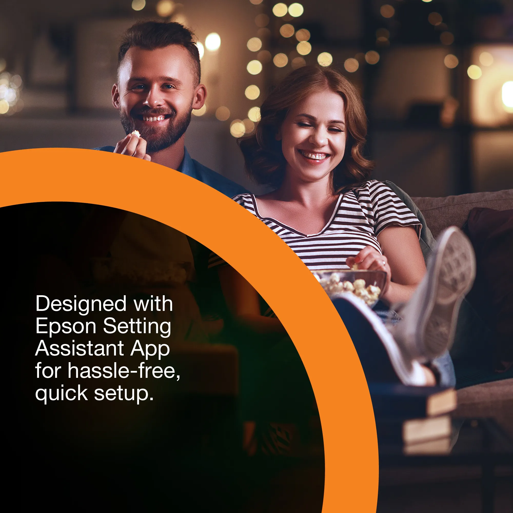 Epson Lifestudio Grand Plus EH-LS970B Ultra Short Throw 3LCD 4K UHD 4000 ANSI lm Laser Projector, Black