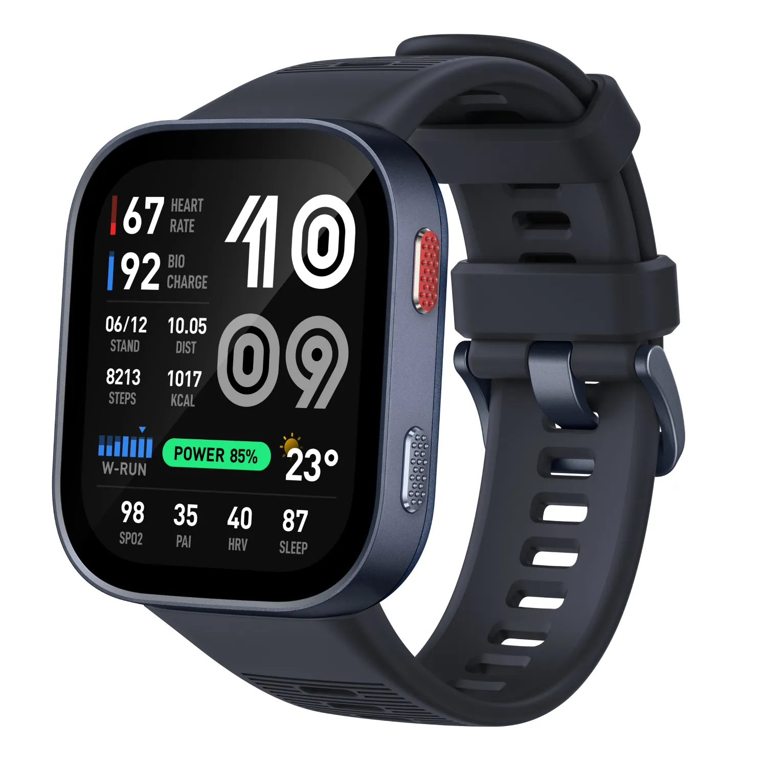 Amazfit Bip Max 43mm -&auml;lykello, sininen/musta