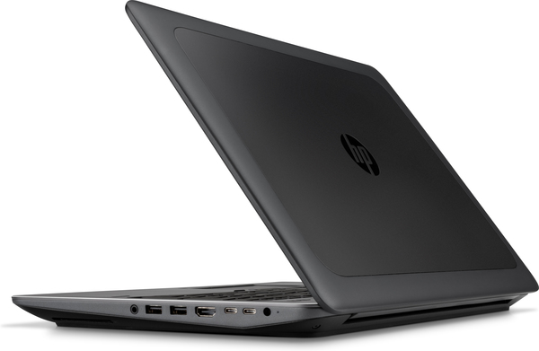 HP 15.6" ZBook Studio G4, 512GB, NVIDIA Quadro M2200M 4GB, Win 10 Pro - kannettava, musta