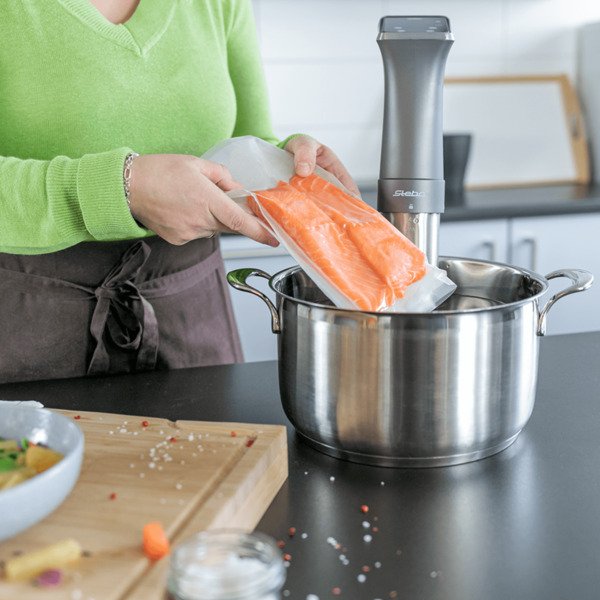Steba SV 75 Sous-vide-keitin, 800 W, ruostumaton ter&auml;s / antrasiitti