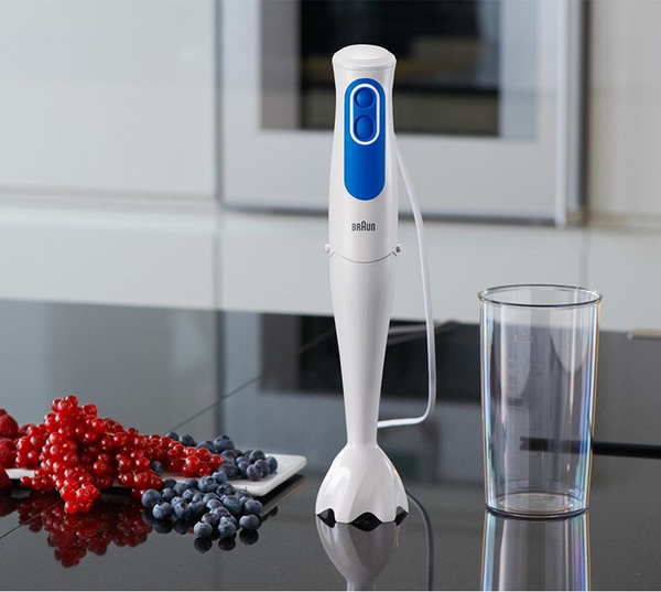 Braun Multiquick 3 MQ 3000 Smoothie - hand blender, White/Blue
