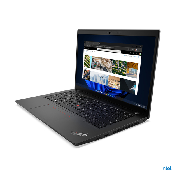 Lenovo ThinkPad L14 G3 14" i5-1235U, 16 Gt, 256 Gt SSD, Win 11 Pro -kannettava, Musta