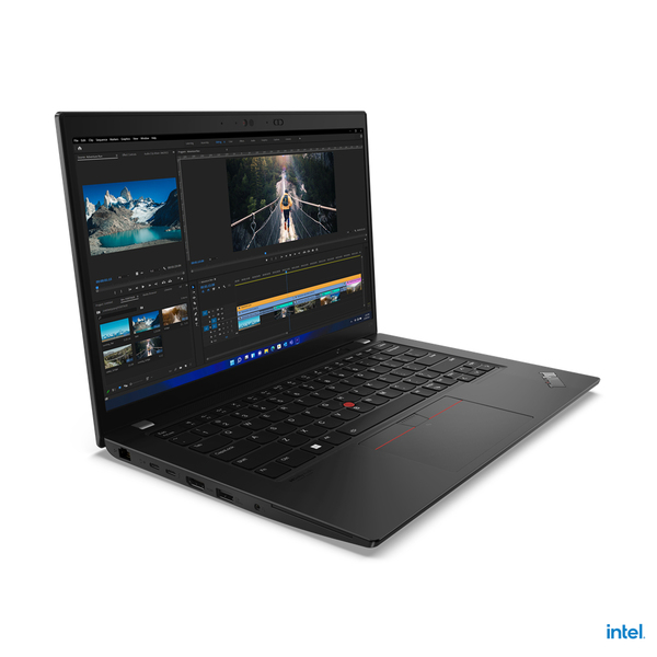 Lenovo ThinkPad L14 G3 14" i5-1235U, 16 Gt, 256 Gt SSD, Win 11 Pro -kannettava, Musta