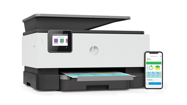 HP Officejet Pro 9010 All-in-One - Monitoimitulostin - v&auml;ri - mustesuihku - Legal (216 x 356 mm) (alkuper&auml;inen) - A4/Legal (media) - jopa 32 sivua/min (kopioint