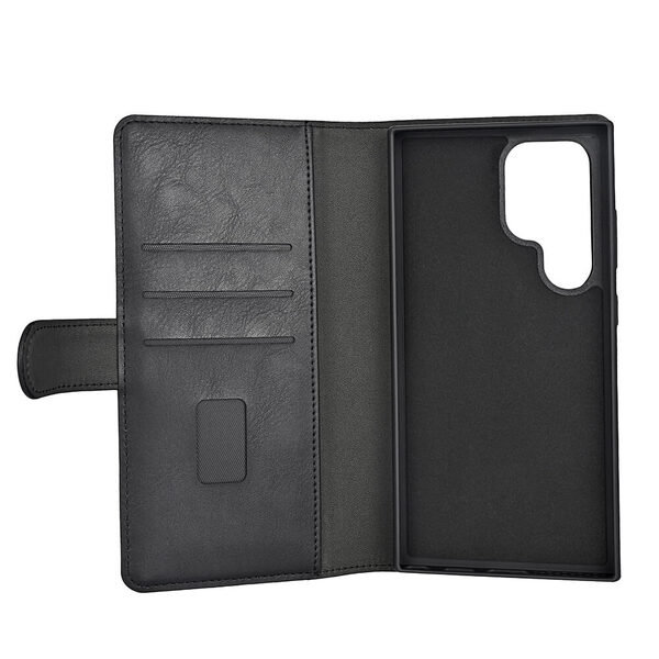 GEAR Wallet, Galaxy S24 Ultra - 2-in-1 Wallet Case, Black