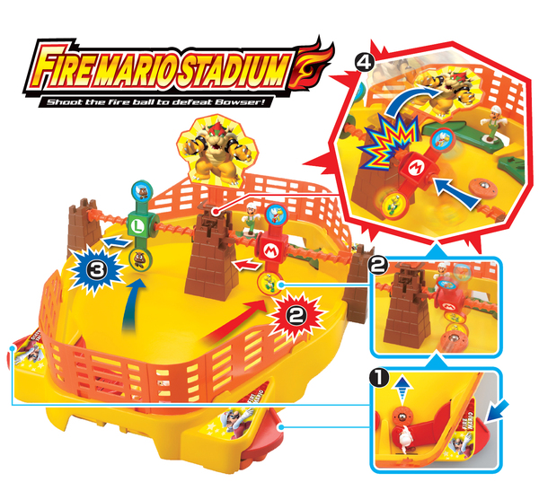 Super Mario Fire Mario Stadium