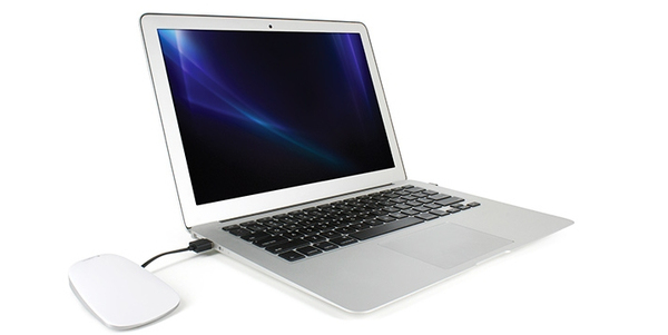 Logitech Ultrathin Touch Mouse - wireless mouse, White